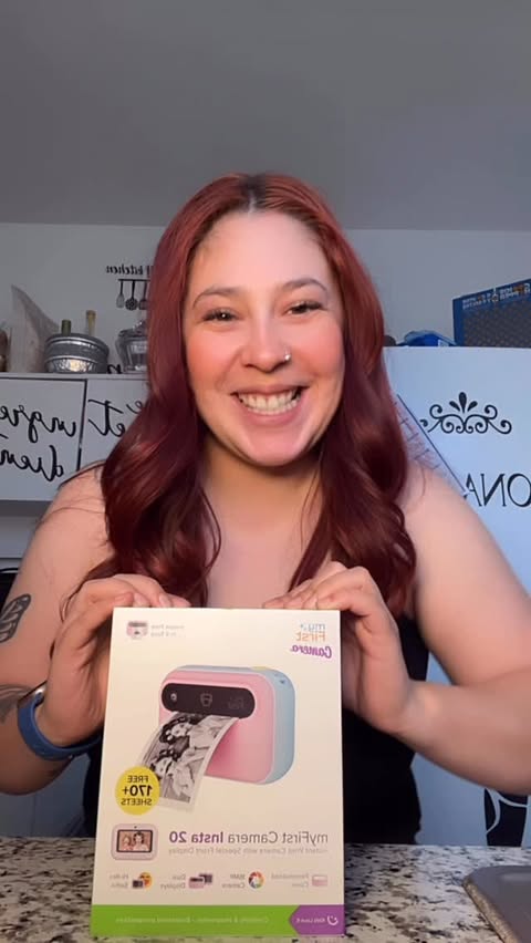 Instagram post by @edna.gonzalez2 for myFirst. Caption reads: Thank you @myfirst.tech.usa for this sweet....