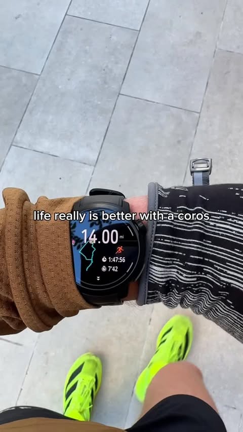 Instagram post by @joe.mc.mahan for COROS. Caption reads: [...] used a lot of watches. I got my first COROS....