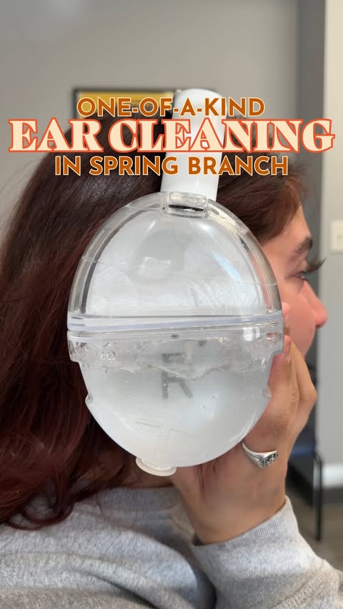 Instagram post by @houstonhotspots for OtoSet. Caption reads: [...] 👂✨ Ever since our first visit to....