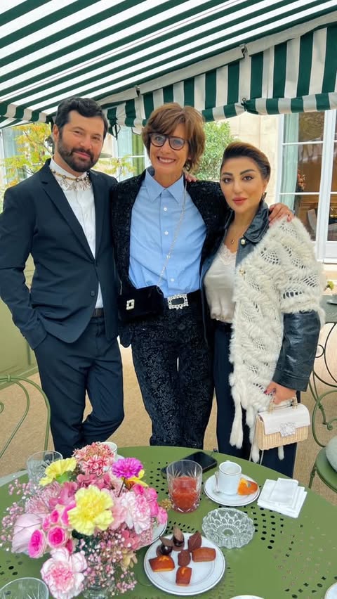 Instagram post by @rababalnuaimi for Roger Vivier. Caption reads: An unforgettable experience with @rogervivier ,....