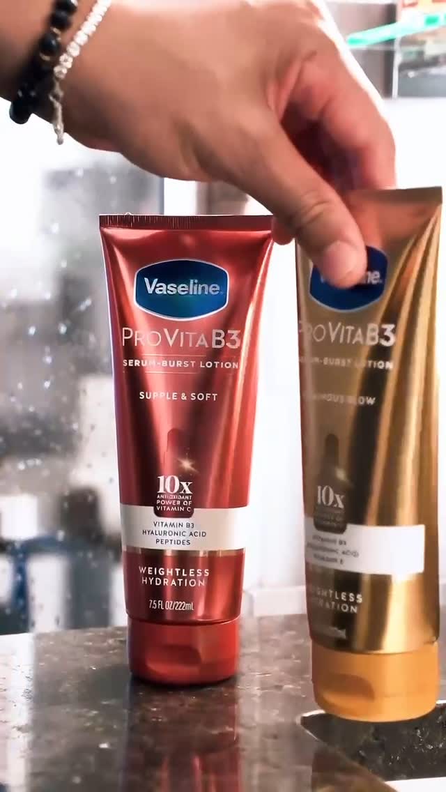 Instagram post by @graytness_15 for Vaseline. Caption reads: Get ready to glow with me on and off the court!....
