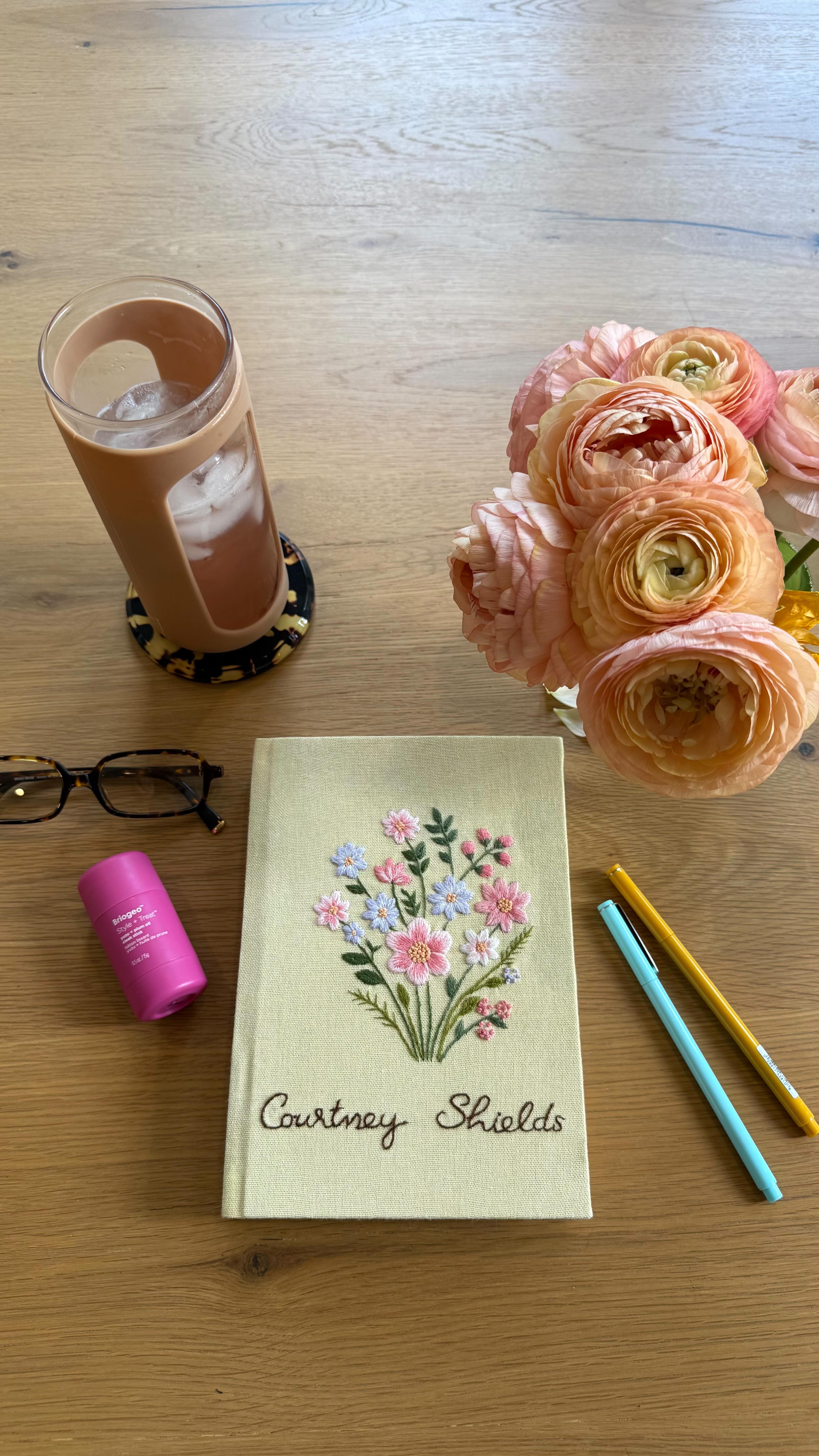 Instagram post by @courtney_shields for Briogeo. Caption reads: [...] a look like that sleek shine ✨

The Briogeo....