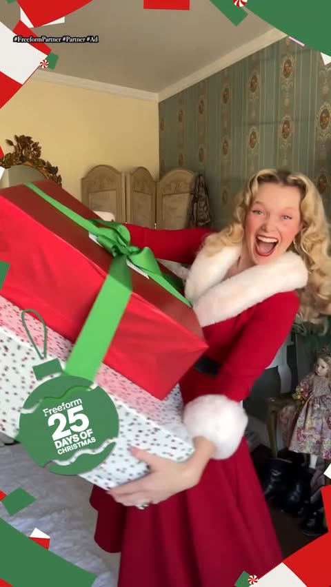 Instagram post by @travelmomoirs for Freeform. Caption reads: Guess what’s inside! 😍 

Tune in to Freeform’s 25....