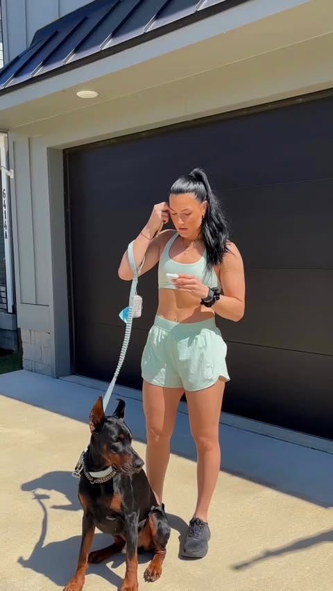Instagram post by @lexie.adzija for Spotify. Caption reads: Fitness fueled by @spotify #spotifypartner.