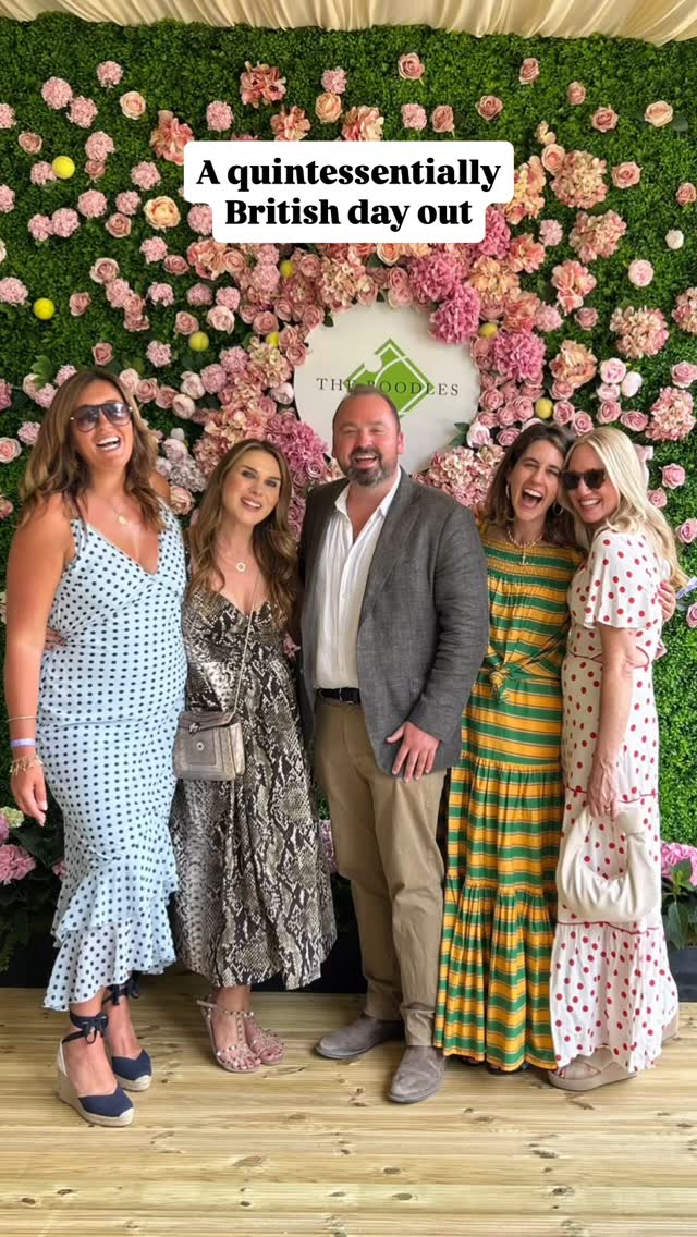 Instagram post by @rosiejnixon for Boodles. Caption reads: [...] An ace day with these smashers at....