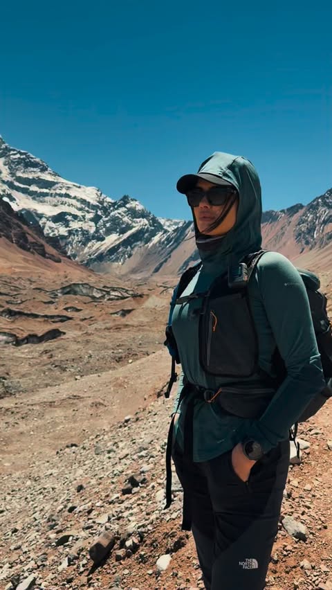 Instagram post by @misskayperez for 1st Phorm. Caption reads: At altitude, hydration isn’t optional—it’s....