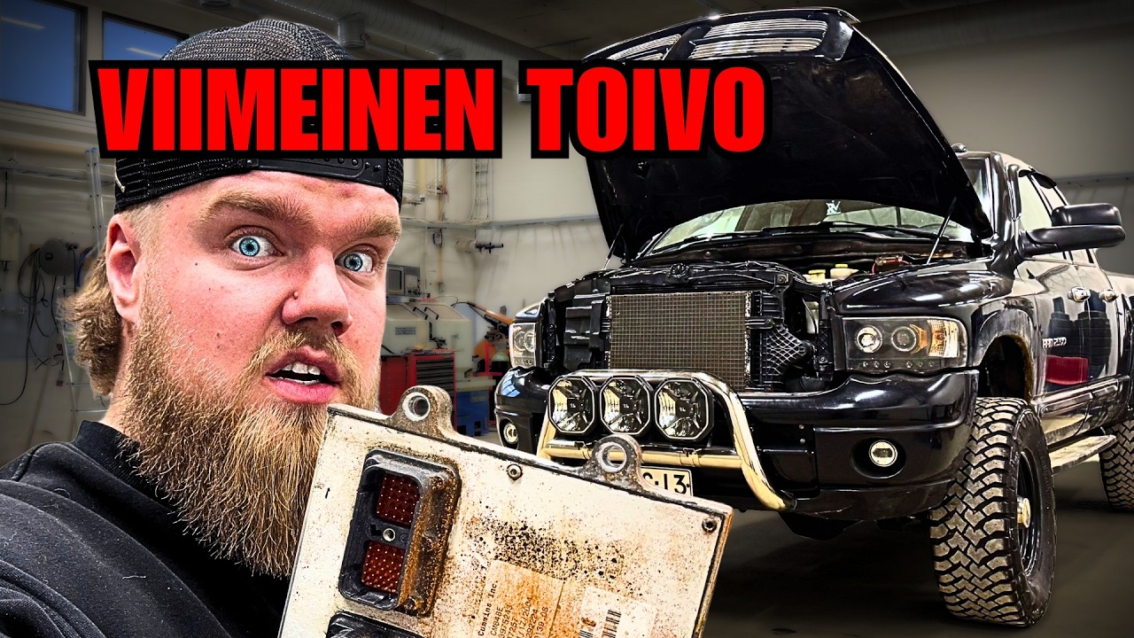 YouTube post by @rebelwerks for Carholics. Caption reads: [...] ja muut Carholicsin tuotteet -20%....