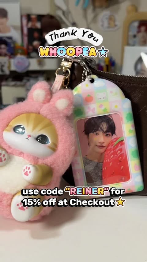 Instagram post by @reinde.er for Whoopea. Caption reads: [...] Blind Box goodies, be sure to check out....