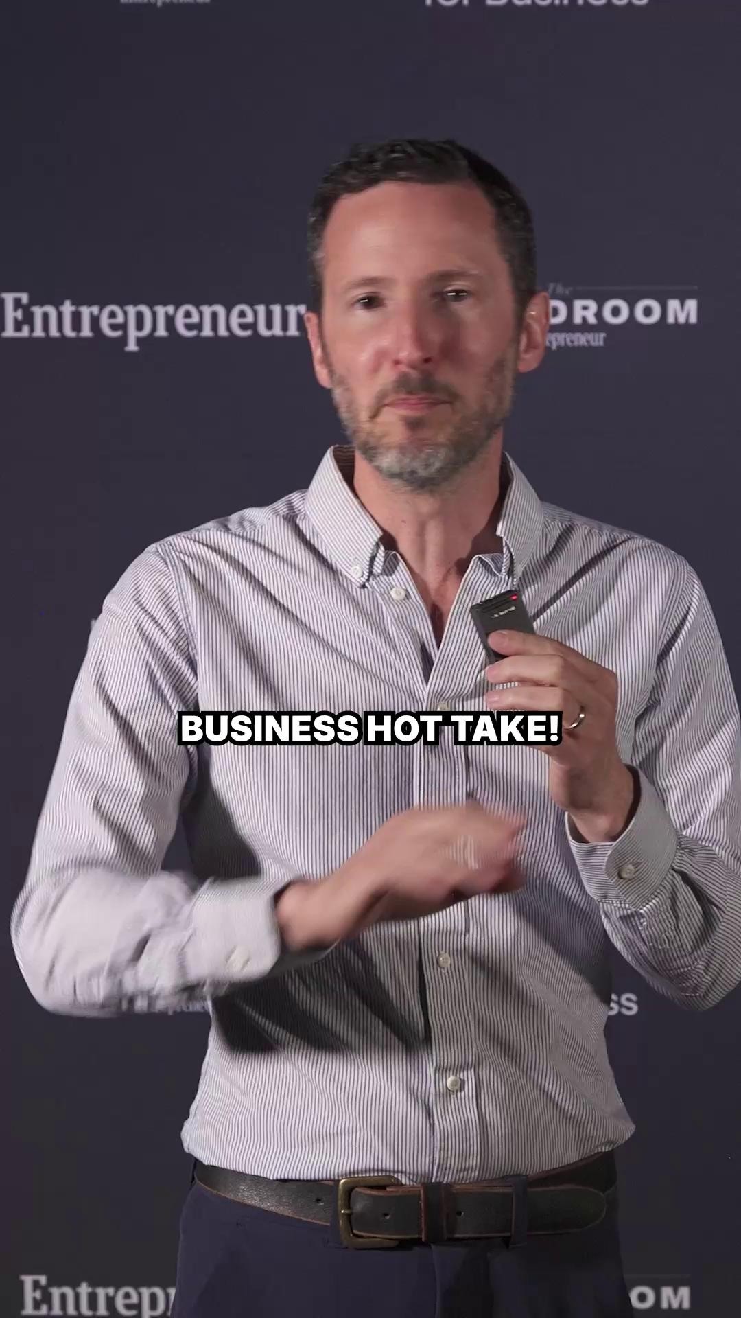 Instagram post by @heyfeifer for Entrepreneur. Caption reads: Can people really connect over....