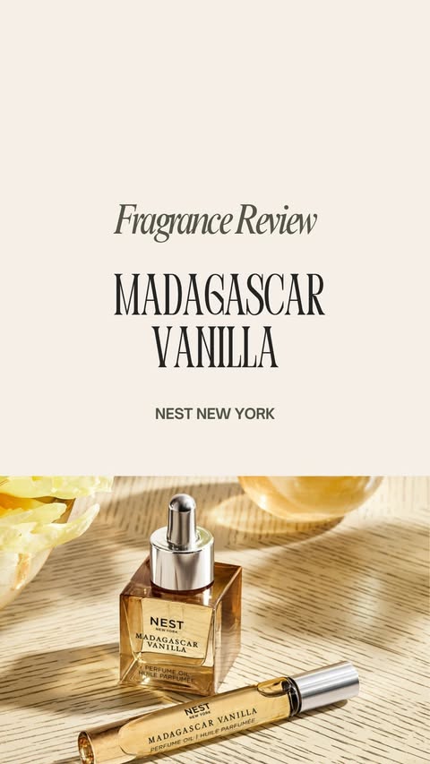 Instagram post by @jessescentials for NEST New York. Caption reads: [...] Vanilla Perfume Oil by NEST New York is a....