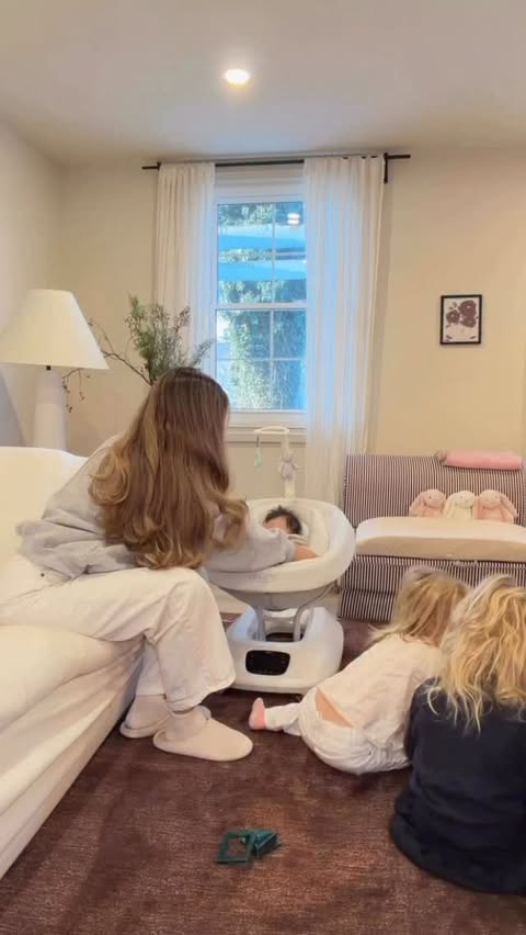 Instagram post by @themindfulblonde for Graco. Caption reads: The village isn’t gone, but thanks to the Graco....