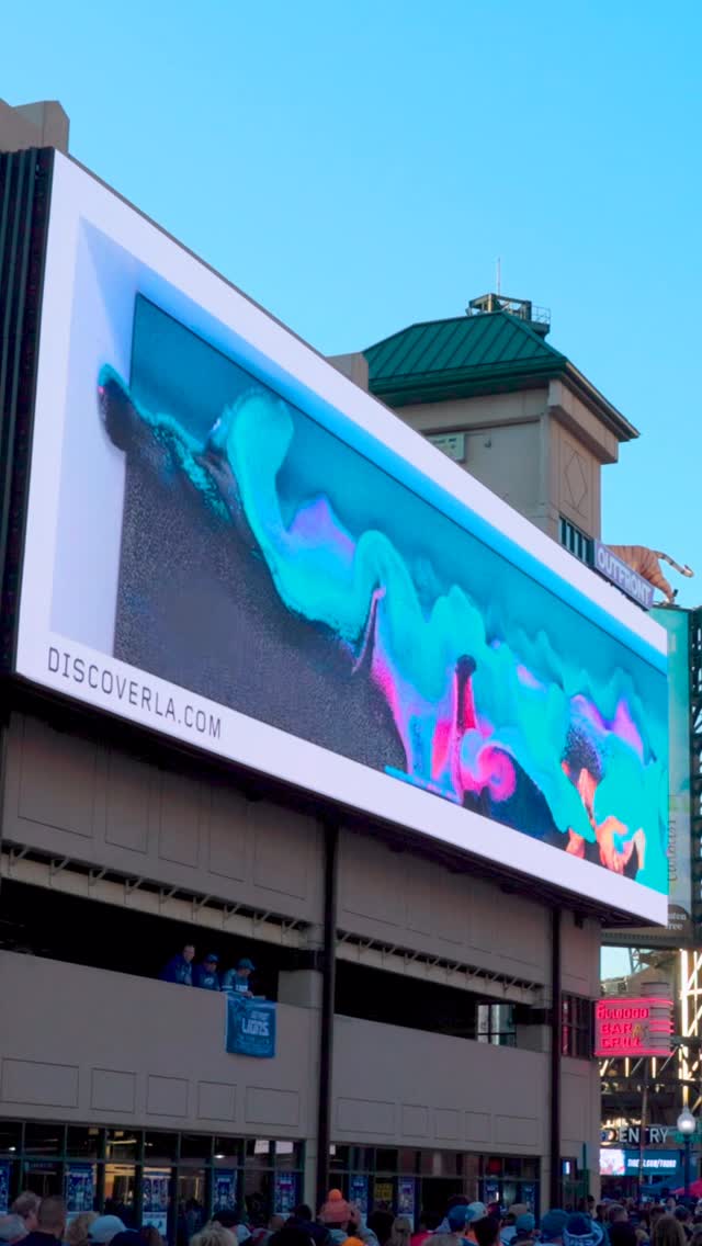 Instagram post by @refikanadol for Discover Los Angeles. Caption reads: LA → Detroit ✨

We’re celebrating our....