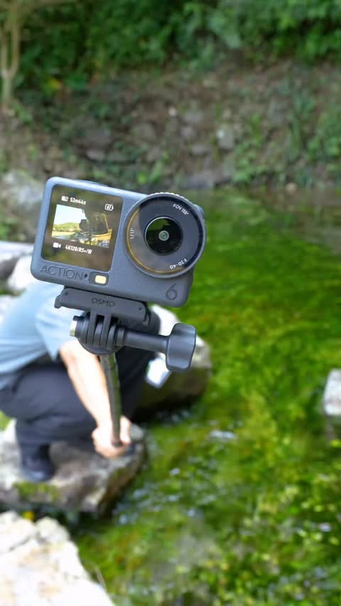 Instagram post by @fujiaquarium54 for DJI. Caption reads: [...] permission *特別な許可を得て撮影しております。 📷 : DJI Osmo....