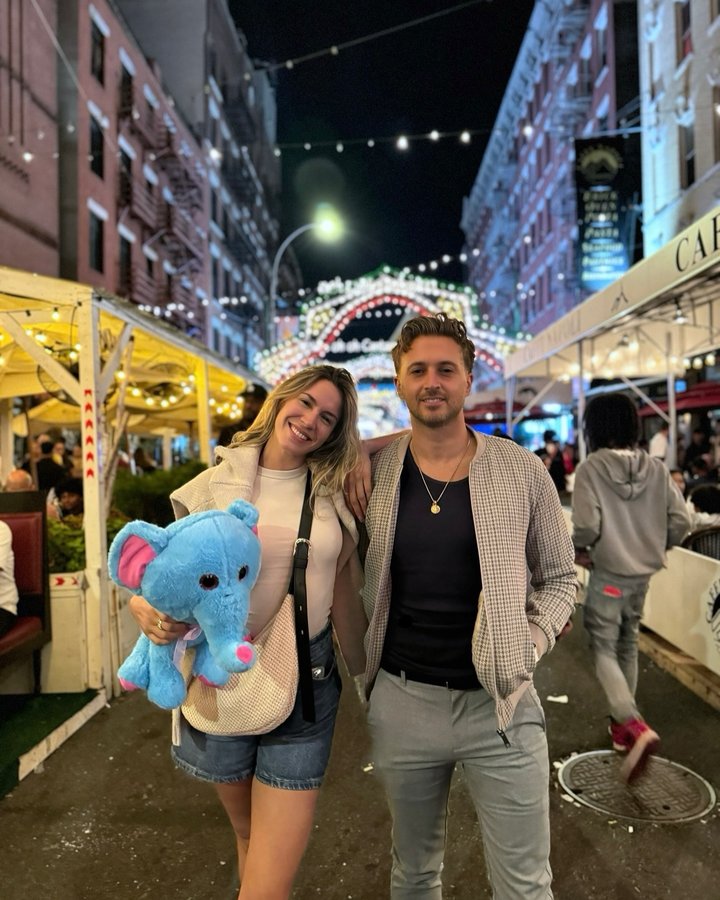 Instagram post by @peteyypop for Kosterina. Caption reads: New York, New York.