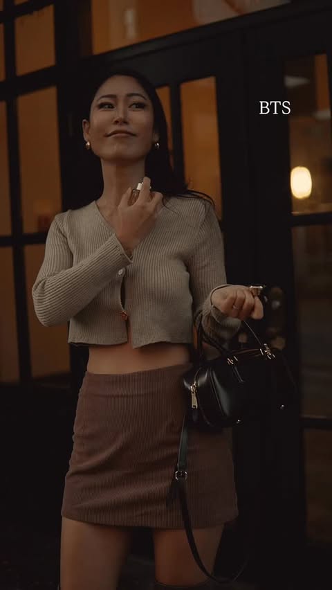 Instagram post by @msdongan for Miu Miu. Caption reads: BTS😉
@miumiu 

#behindthescenes....