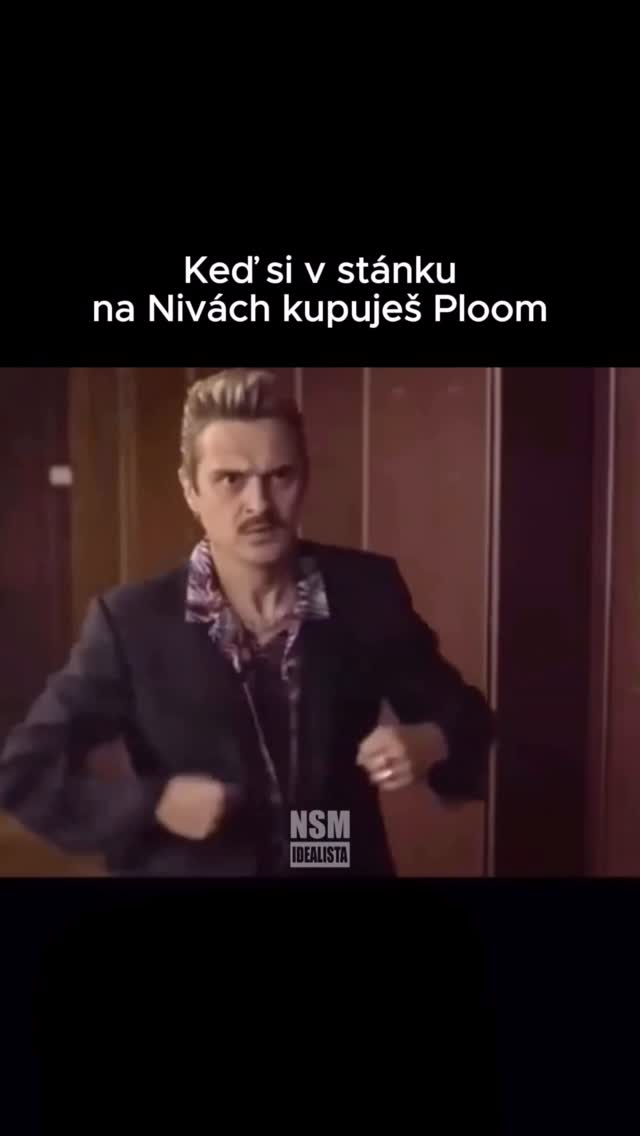 Instagram post by @niesomidealista for Ploom. Caption reads: [...] up and take my money…💸 V spolupráci s....