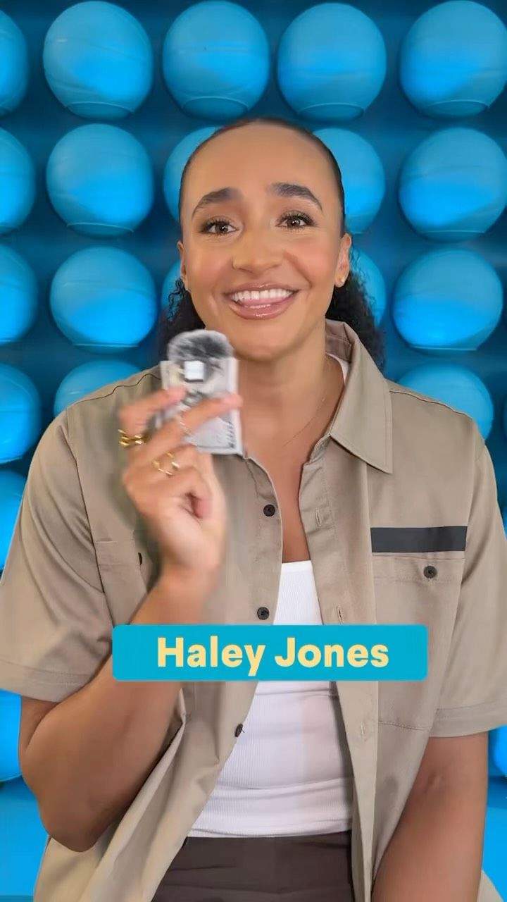 Instagram post by @haley.jonesss for SOFI. Caption reads: I played some financial one-on-one with @sofi on....