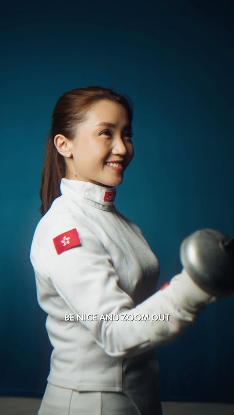 Instagram post by @fencing_fie for TNT Sports. Caption reads: Fencing is a way of life for @moonieckm 🤺....