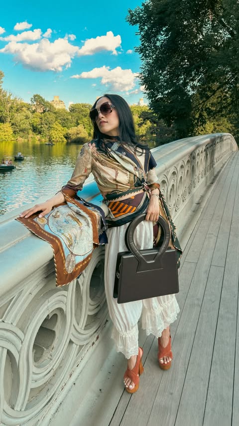 Instagram post by @liv.ishak for Adobe Photoshop Lightroom. Caption reads: How I bring my photos to life✨ Download @lightroom....