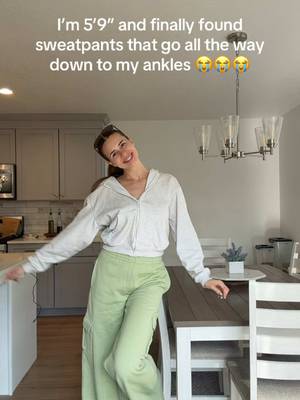 TikTok post by @elishevawhite for POPFLEX. Caption reads: [...] sweatpants are so dreamy, courtesy of....