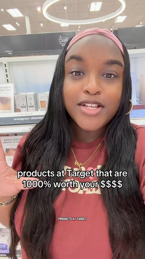Instagram post by @theglowwwupdiary for Haruharu Wonder US. Caption reads: Target products that are 1000% worth your money🛍️....