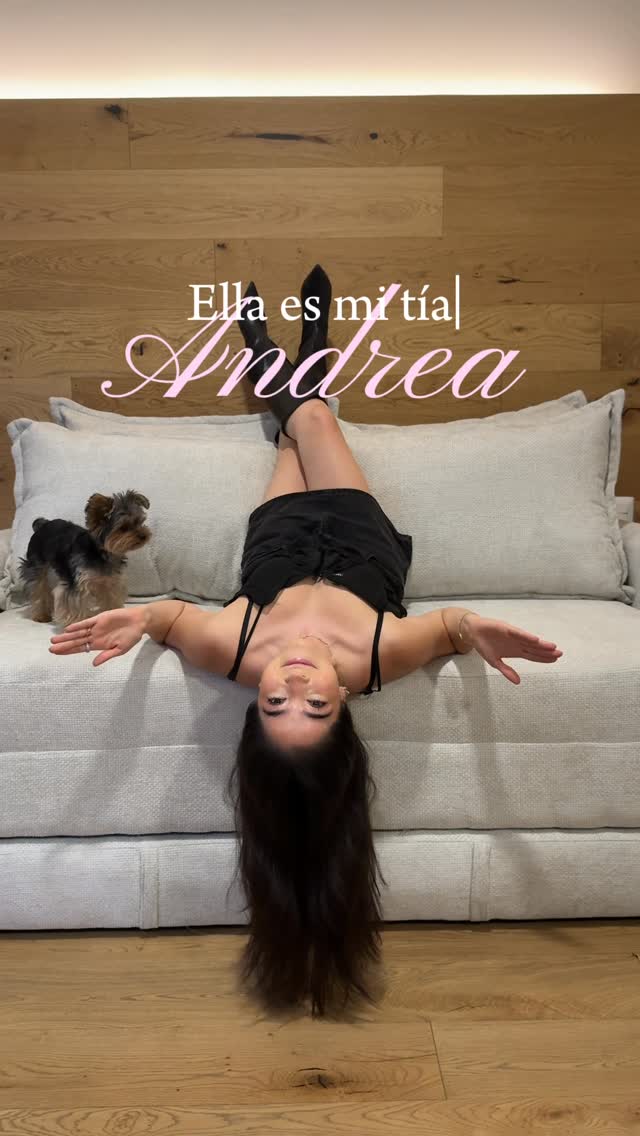 Instagram post by @andrealeos for Dove. Caption reads: Le pedi a mis sobrinas que me describieran y esto....