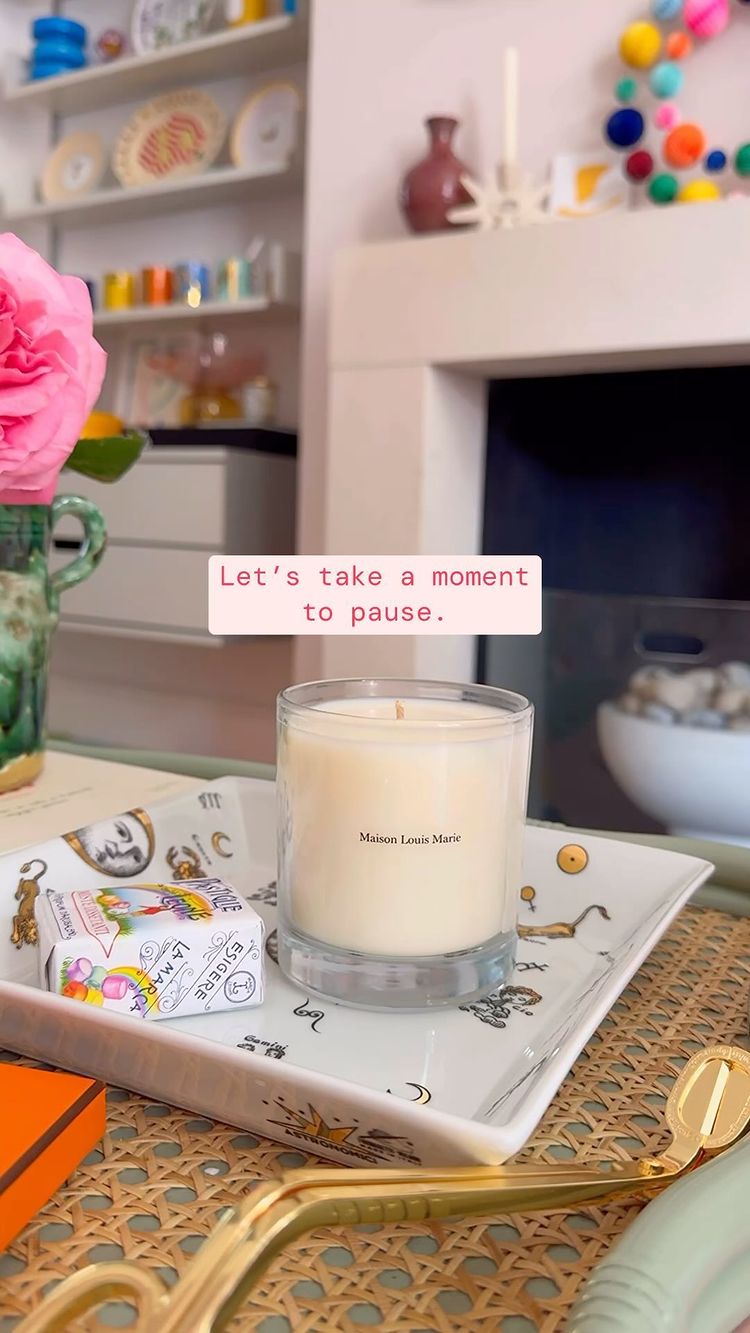 Instagram post by @littlebigbell for Maison Louis Marie. Caption reads: [...] I've discovered this new brand....