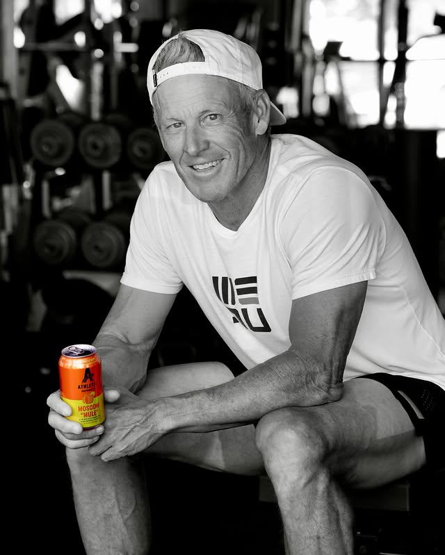 Instagram post by @lancearmstrong for Athletic Brewing Co. Caption reads: [...] Mule cocktail-inspired brew. #Ad Athletic....
