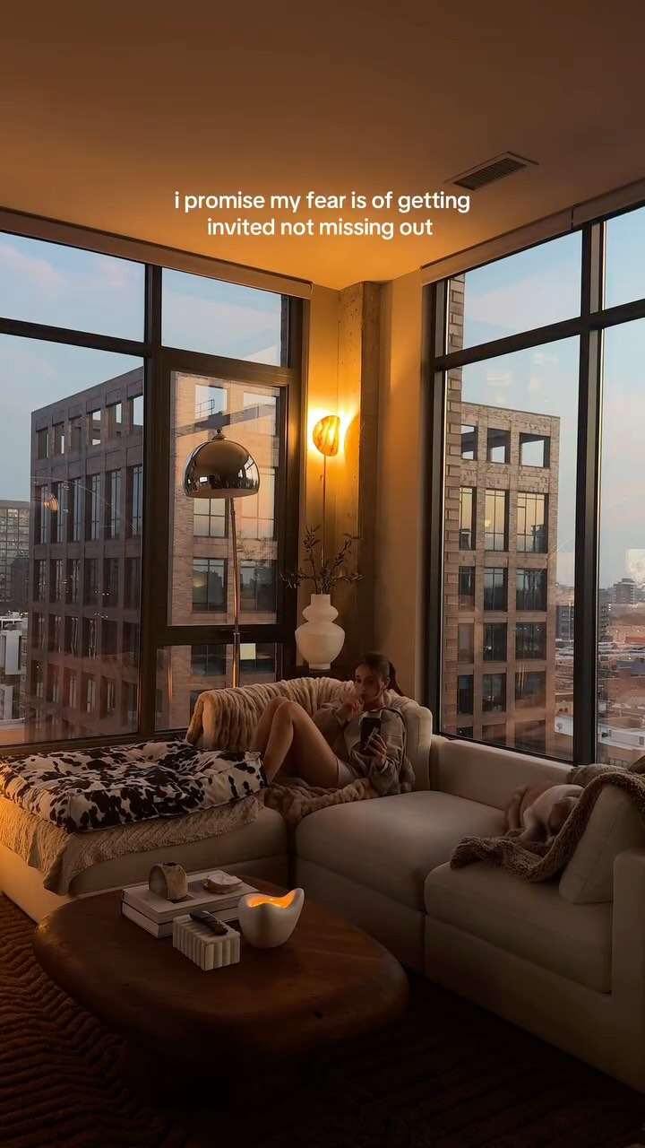 Instagram post by @jamialix for Havenly. Caption reads: facetime dates from my couch? cute. my dream date.....