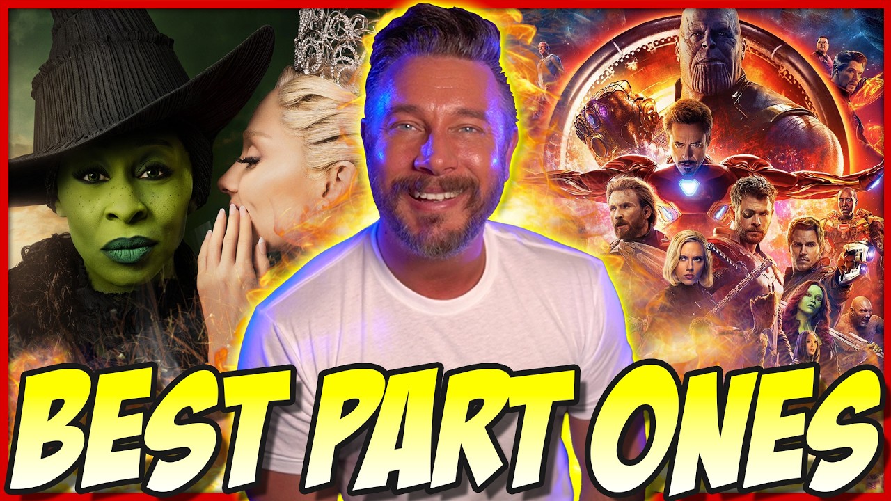 YouTube post by @SeanChandlerTalksAbout for Podbean. Caption reads: 10 Best "Part One" Movies Of All Time | Reaction....