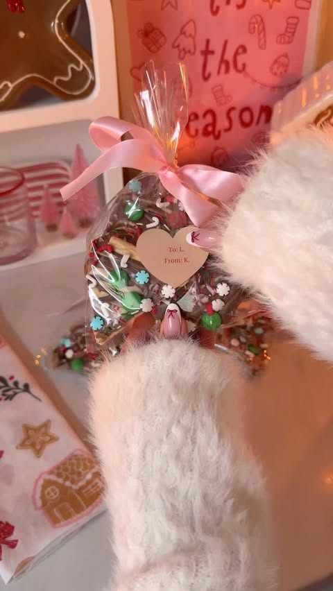 Instagram post by @kejtiejt for NIIMBOT. Caption reads: [...] adding those cute holiday stickers from....