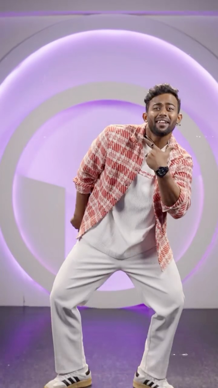 Instagram post by @justin_dcruz_ for Colgate. Caption reads: Grooving to the irresistible beats of Colgate....