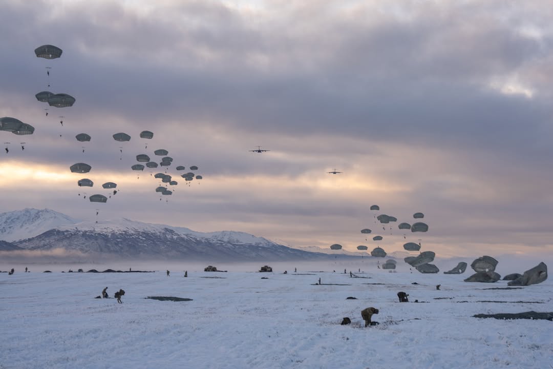 Instagram post by @11thabnangels for GoArmy. Caption reads: We project power across distance, terrain, and the....