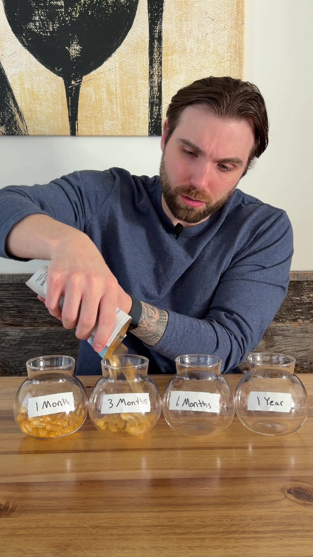 TikTok post by @healthwithcory for Micro Ingredients. Caption reads: 🐠 What happens to your body when you take @Micro....