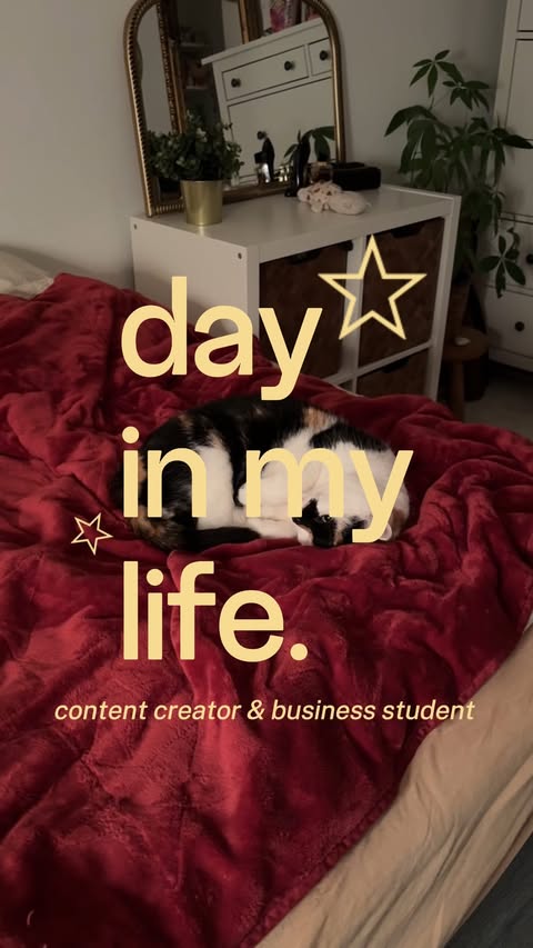 Instagram post by @bytiiiziana for Syoss. Caption reads: [...] are you in christmas spirit....