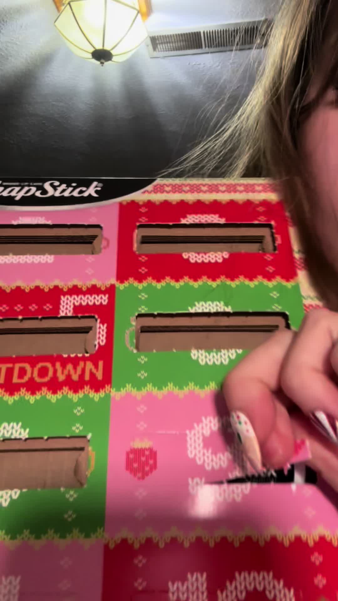 TikTok post by @pineapplehippie77 for ChapStick. Caption reads: Day 9 with @ChapStick.US !!! #chapstick #lipstick....