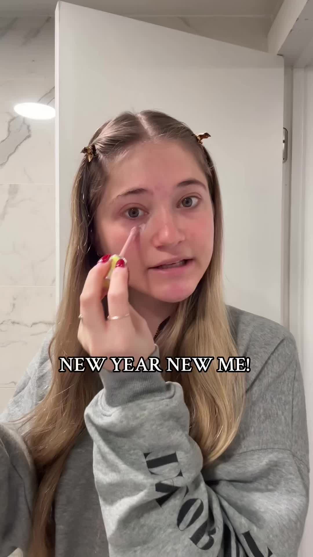 TikTok post by @allegrasgrwm for Poppi. Caption reads: new year, same @drinkpoppi ! don’t forget to do....