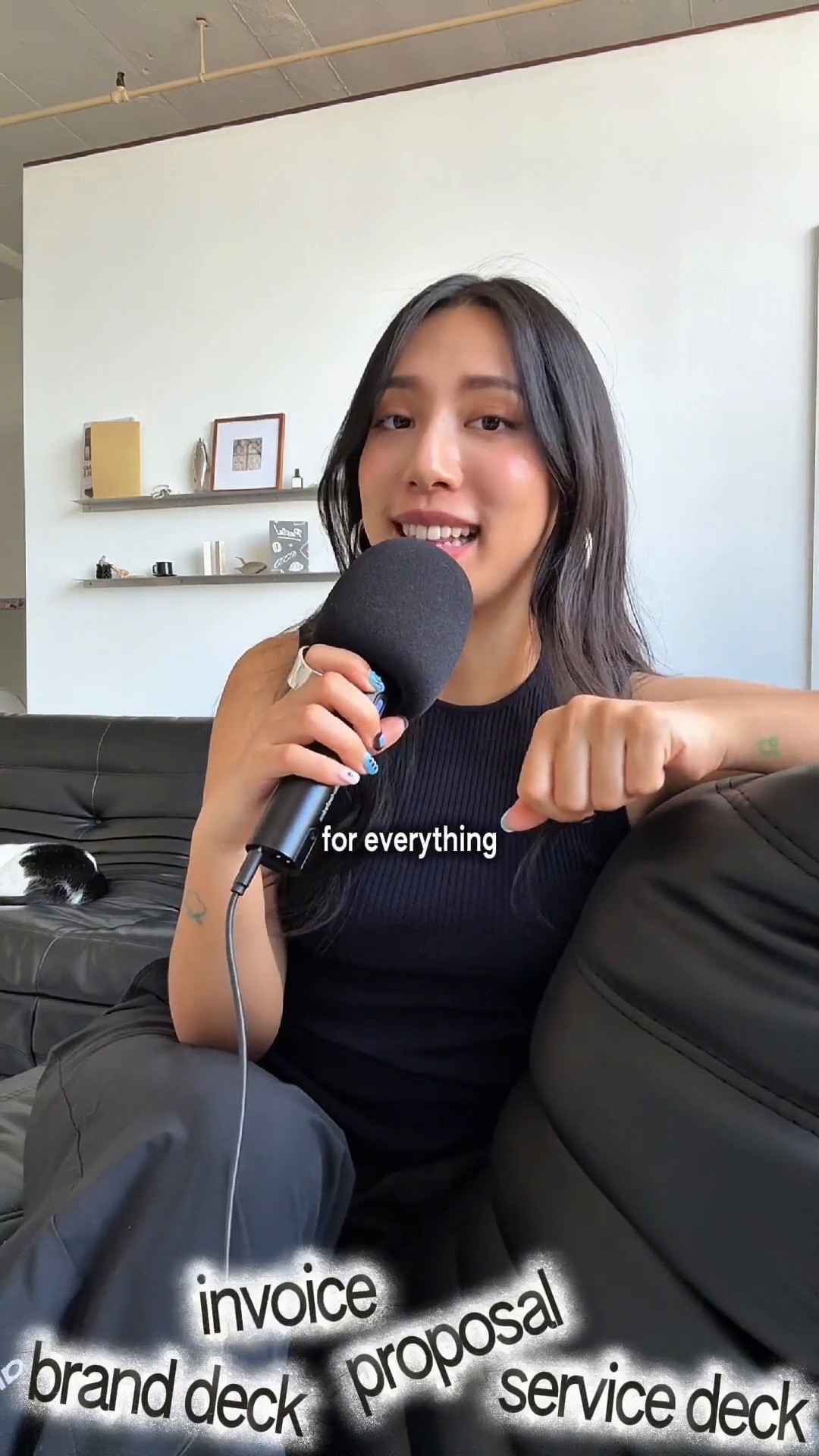 Instagram post by @designbarbiana for Adobe Design. Caption reads: Build a Template with @Designbarbiana using these....