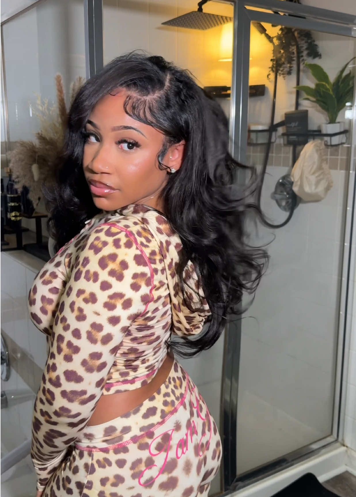 TikTok post by @thereal.tamyacalese for Curlyme. Caption reads: @CurlyMe Hair #musthaves #wig #upartwig [...].