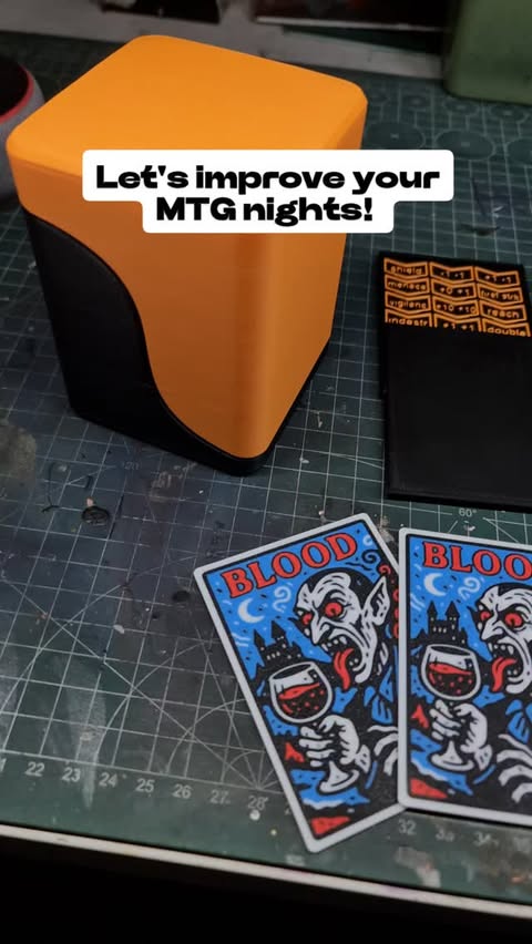 Instagram post by @lou_miniatures for Bambu Lab. Caption reads: [...] settings to get perfect prints on my....