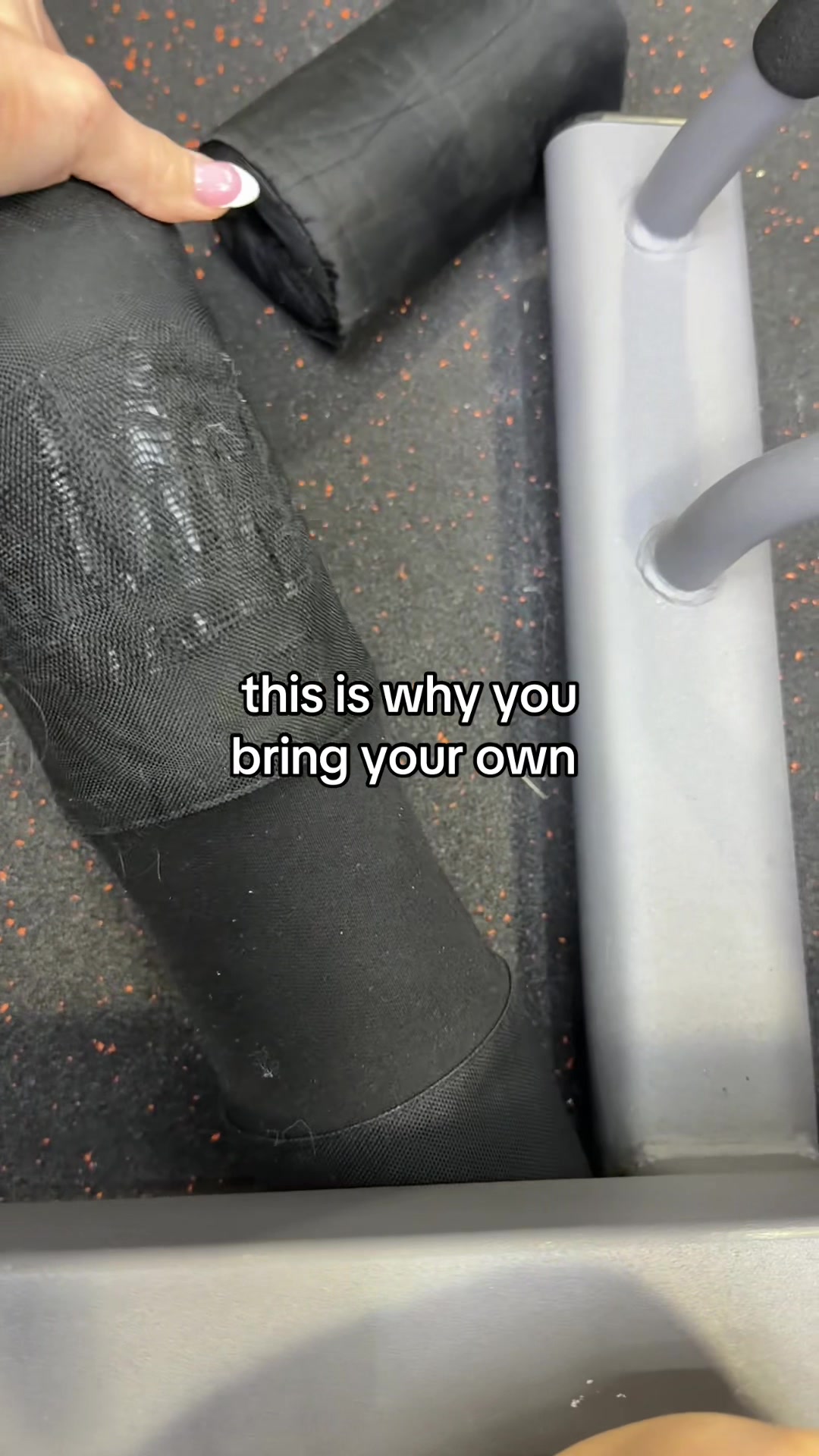 TikTok post by @thatkindafitmomma for Gymreapers. Caption reads: [...] your own when it’s so inexpensive....