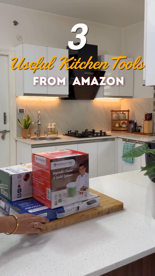 Instagram post by @finds.foryourspace for Tramontina. Caption reads: To get product links, just comment “Link”
and I’ll....