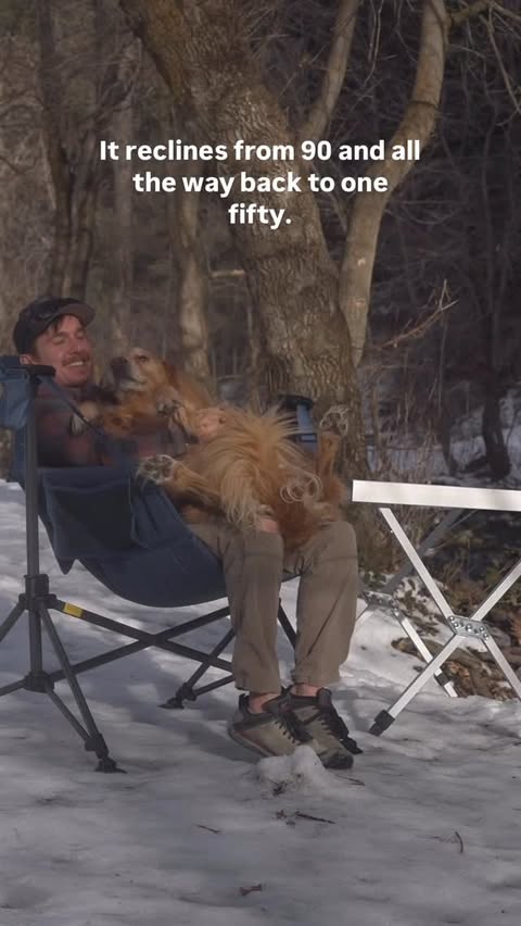 Instagram post by @andrew__muse for Portal Outdoors. Caption reads: [...] at camp. We partnered with....