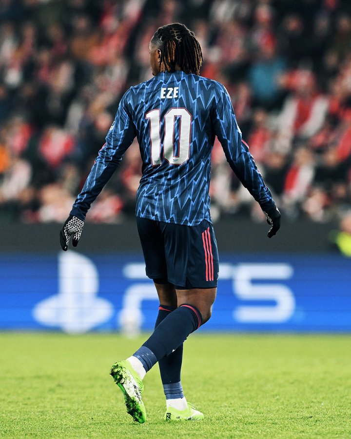 Instagram post by @eze for New Balance. Caption reads: Another one.
For your glory God 🤎.