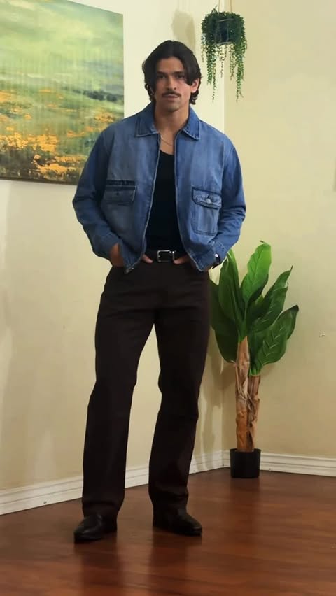 Instagram post by @naranjoedward for ThreadBeast. Caption reads: Brown pant fit ideas part 1 👖

Outfit by....