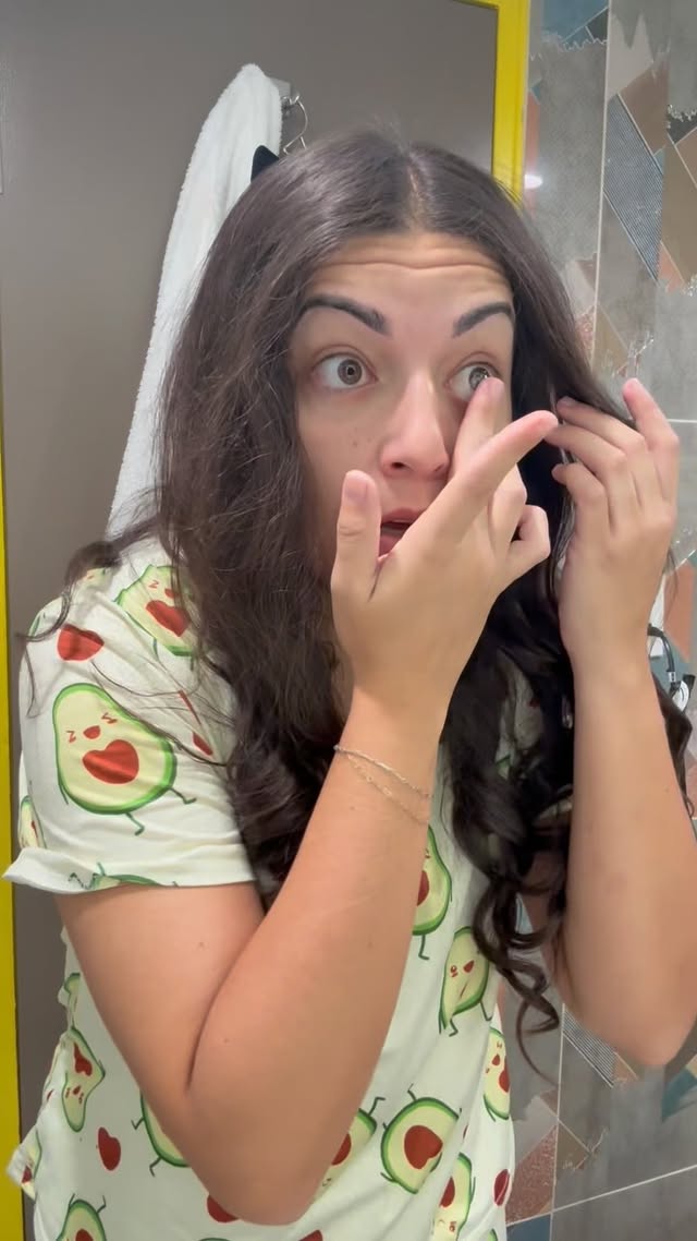 Instagram post by @ashleywheetley1230 for DERMA•E. Caption reads: Good morning, Jonas Bestie! What are your plans....