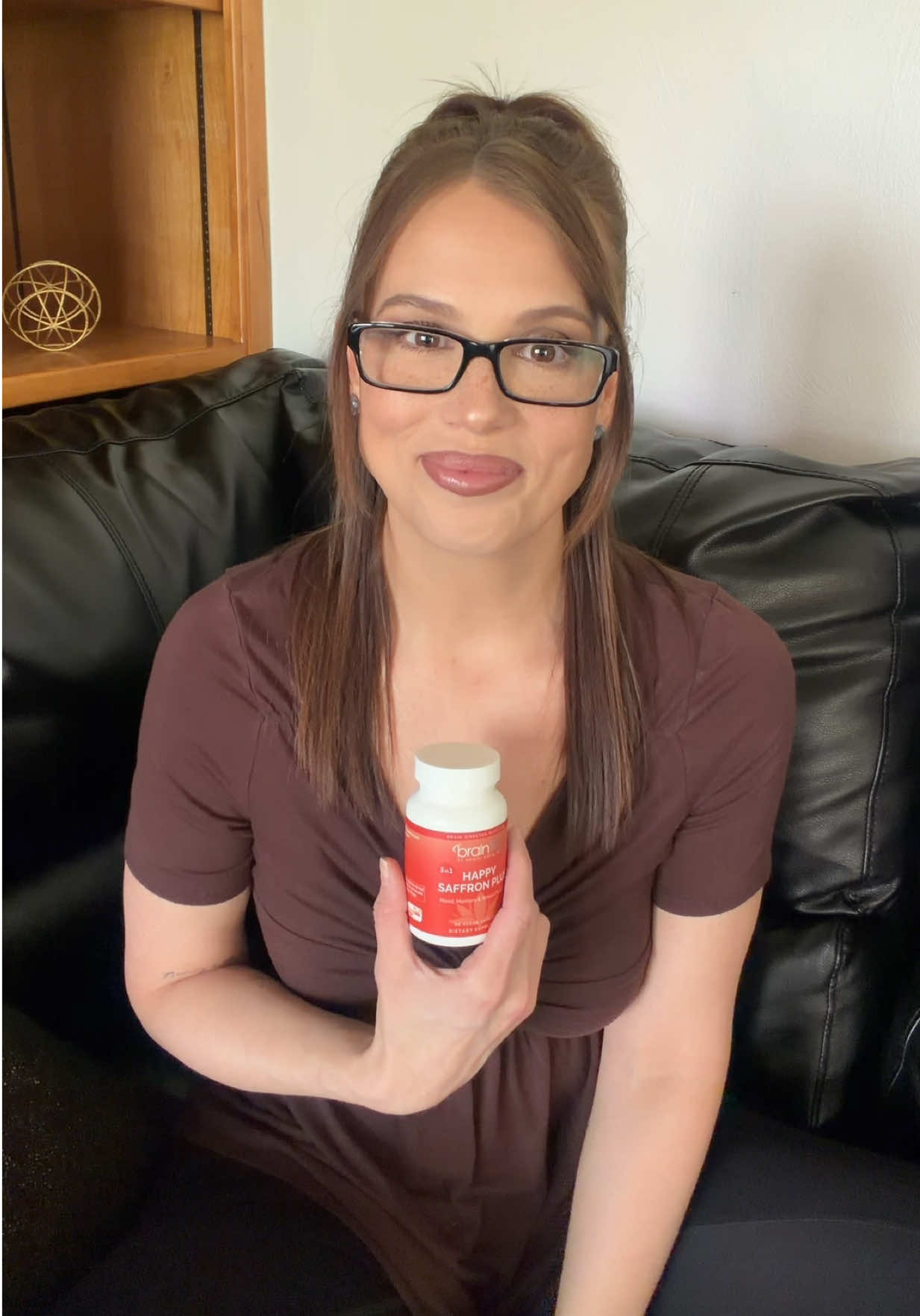 TikTok post by @kate_garn for BrainMD. Caption reads: Take care of your mental health with @BrainMD....