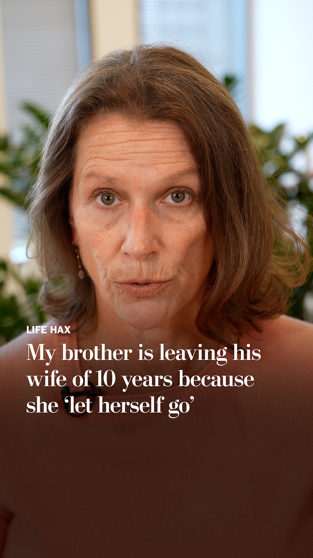 Instagram post by @carolynhaxadvice for Washington Post. Caption reads: Her brother told her that he's leaving his spouse....