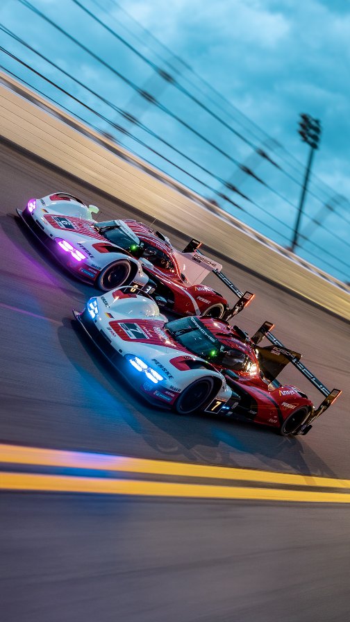 Instagram post by @porschemotorsportnorthamerica for Porsche USA. Caption reads: We know you’ve been waiting for it, so here it is!....