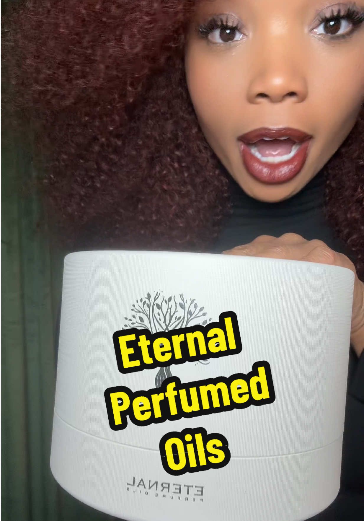 TikTok post by @lifeintheashlane for Eternal Perfume Oils. Caption reads: [...] so many scent combinationsn! @Eternal....